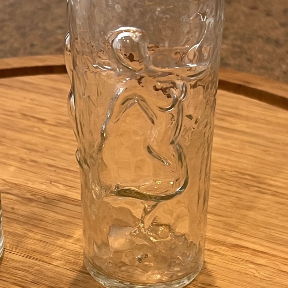 Set of 2 Vintage Libbey La Femme Tall Tumbler Glasses Dancing Nude Women Ladies - Picture 3 of 6